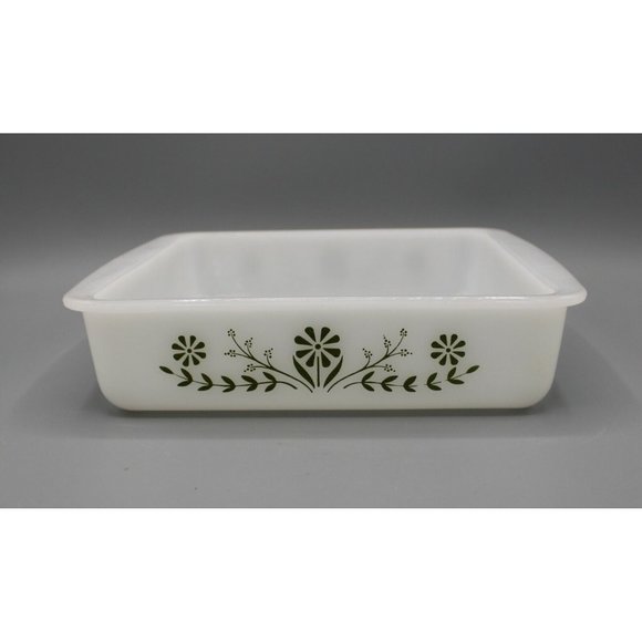 Glasbake Kitchen Vintage Glasbake J2428 8 Inch Square Casserole
